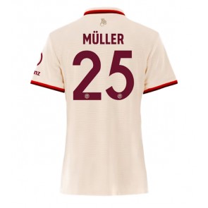 Billiga Bayern Munich Thomas Muller #25 Tredjeställ Dam 2024-25 Kortärmad